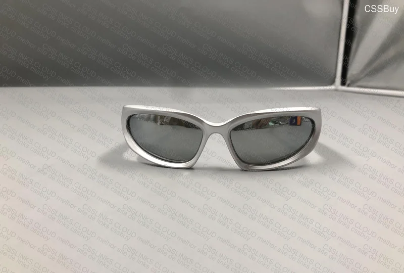 Balenciaga Swift Silver Glasses 6