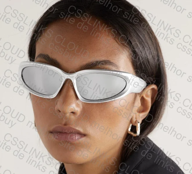 Balenciaga Swift Silver Glasses 8