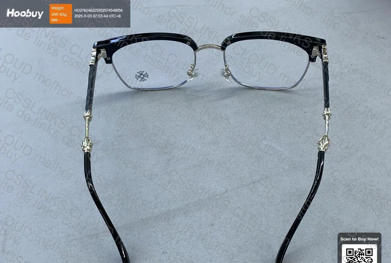 Chrome Hearts Anti-Blue Light Glasses 4