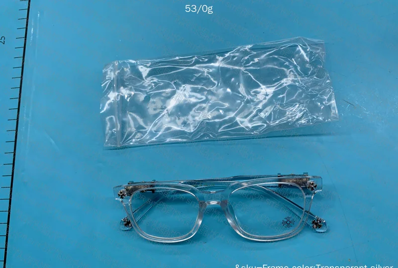 Chrome Hearts Transparent Glasses