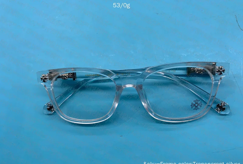 Chrome Hearts Transparent Glasses 2
