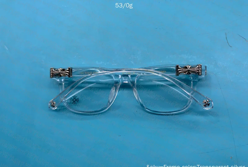 Chrome Hearts Transparent Glasses 3