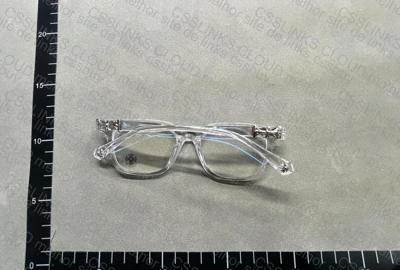 Chrome Hearts Transparent Glasses 2