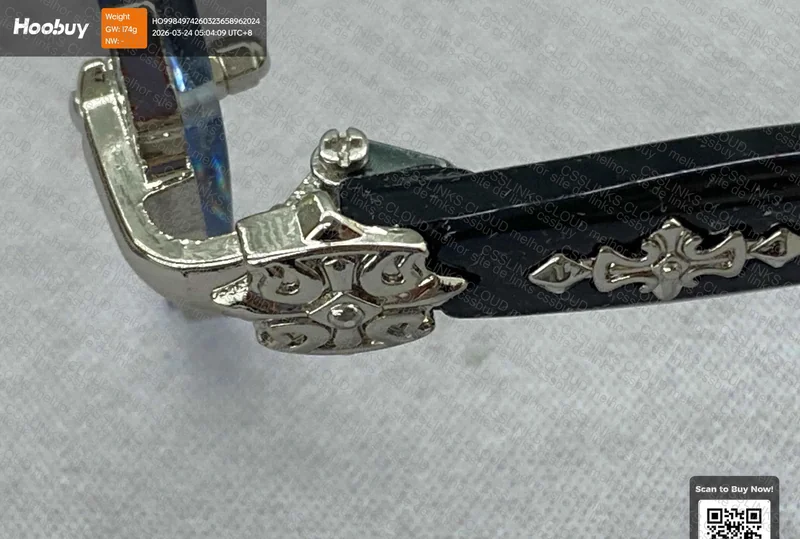 Óculos com grau chrome hearts 2