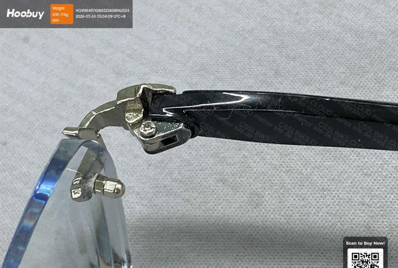 Óculos com grau chrome hearts 3
