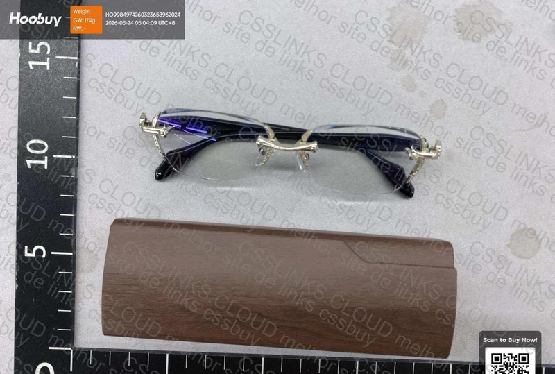 Óculos com grau chrome hearts 5