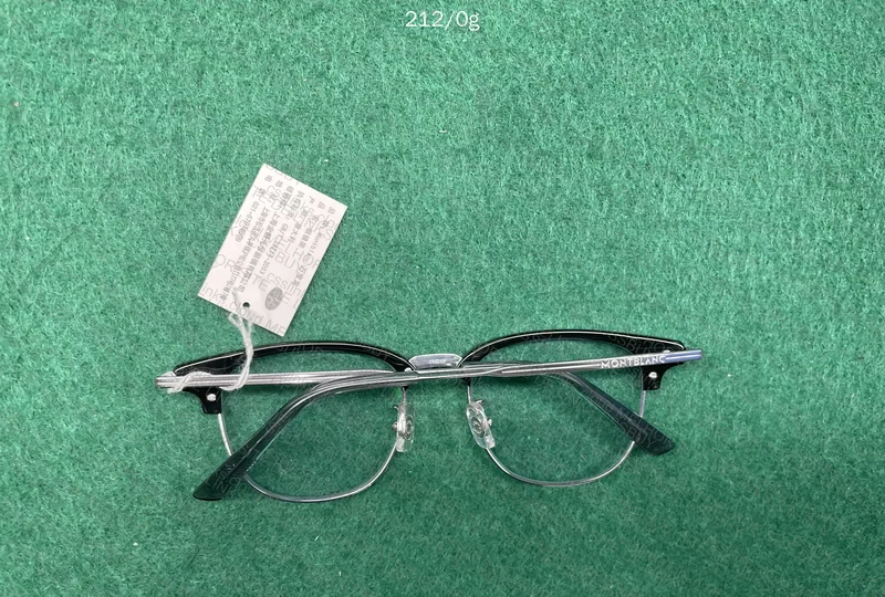 Montblanc Glasses with Degree in Clubmaster Style by Jones Manoel 2