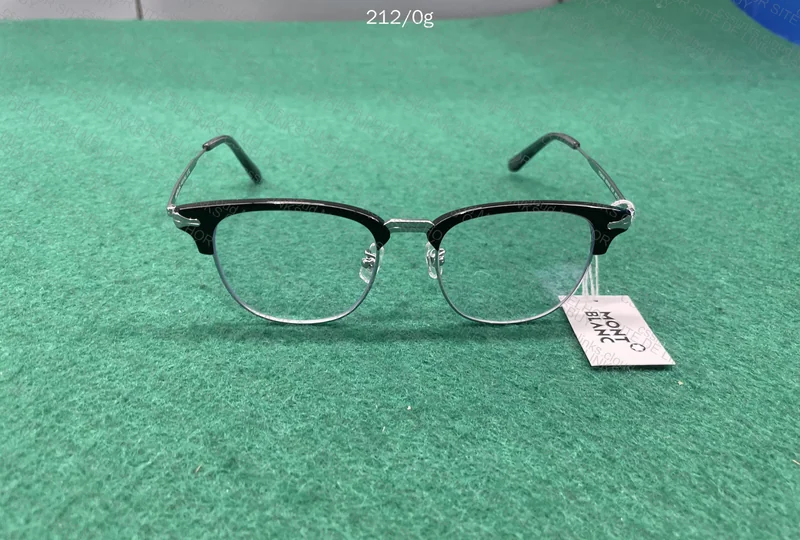 Montblanc Glasses with Degree in Clubmaster Style by Jones Manoel 4