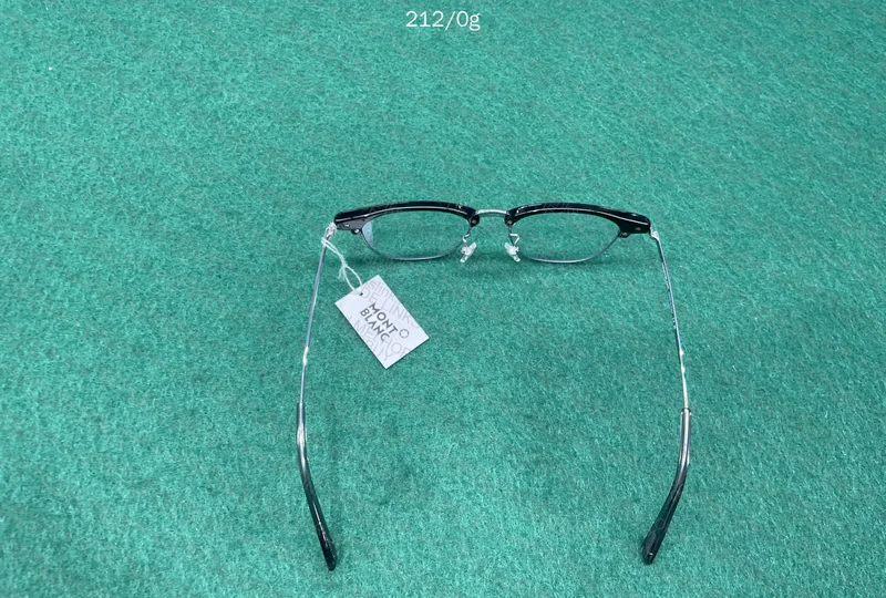 Montblanc Glasses with Degree in Clubmaster Style by Jones Manoel 6