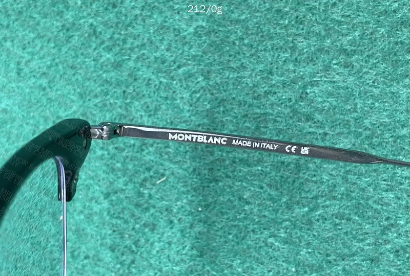 Montblanc Glasses with Degree in Clubmaster Style by Jones Manoel 7