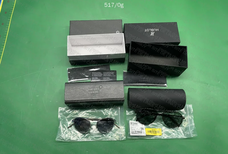 Montblanc and Hublot Glasses