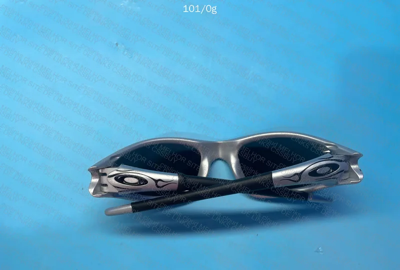 Oakley Straight Jacket 99 MUZM Silver Black Sunglasses 3