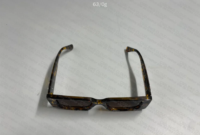 OFF-White Leopard Glasses 4