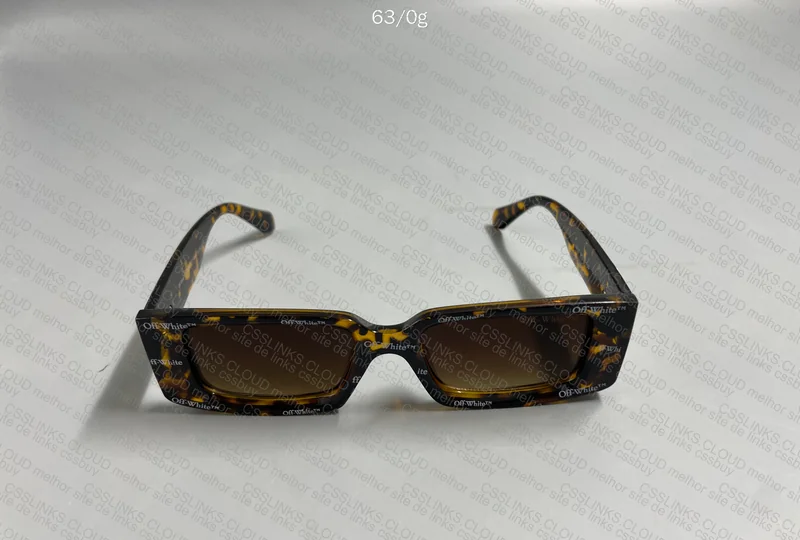 OFF-White Leopard Glasses 5