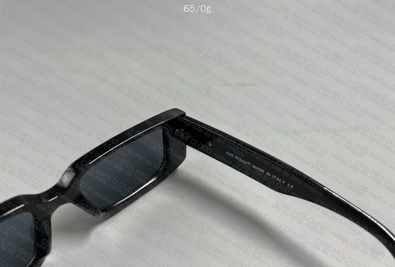 OFF-White Black Glasses