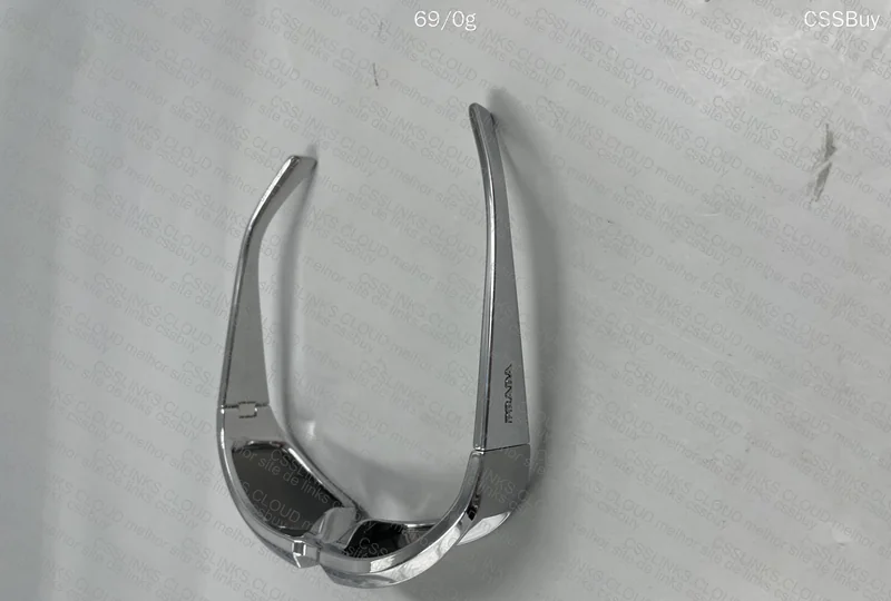Prada Runway Chromed Glasses 3