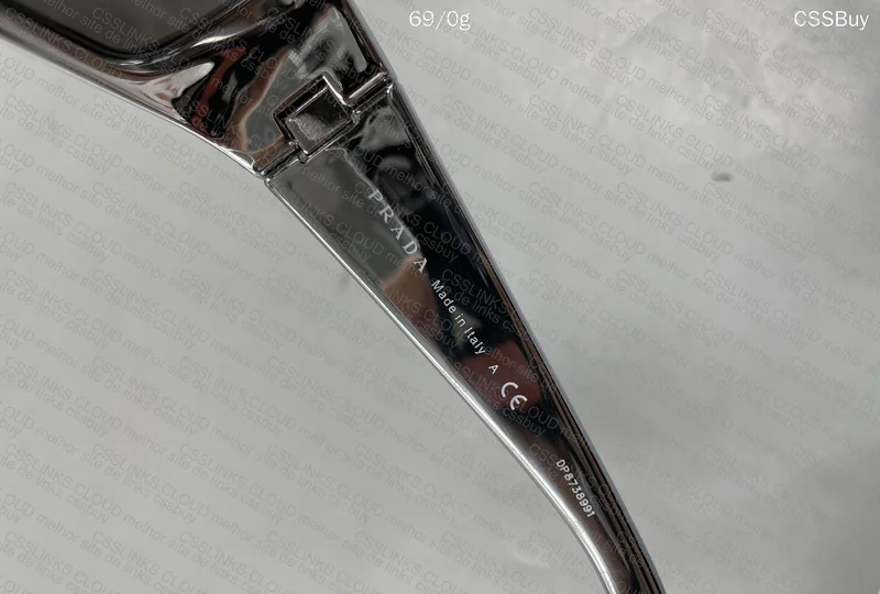 Prada Runway Chromed Glasses 5