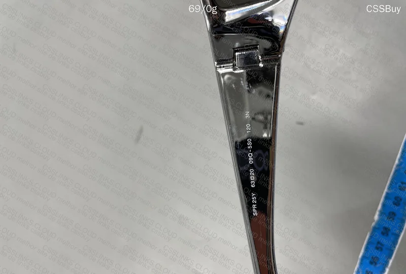Prada Runway Chromed Glasses 6