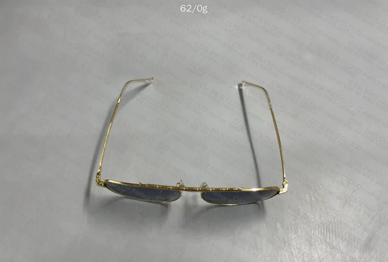 Gold Ray Ban Glasses