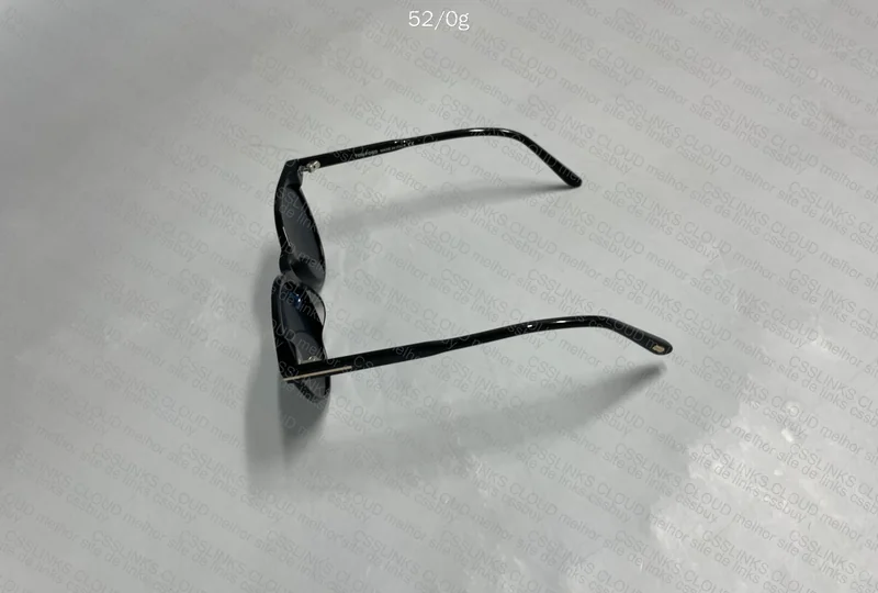 Tom Ford Black Round Glasses 2