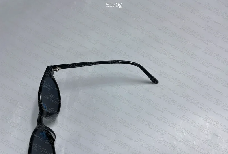 Tom Ford Black Round Glasses 3
