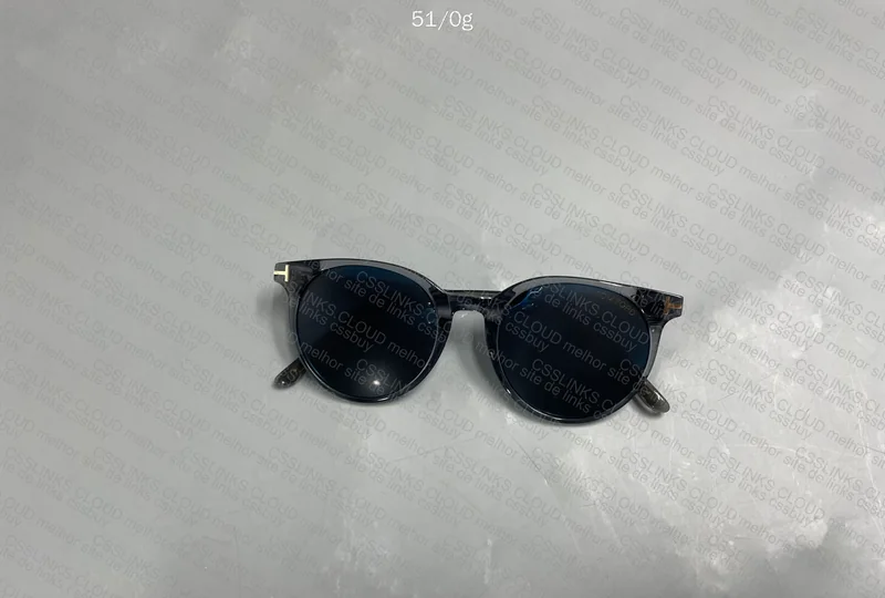 Tom Ford Transparent Round Glasses 4