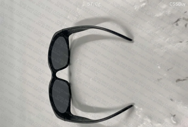 Y2K Black Glasses
