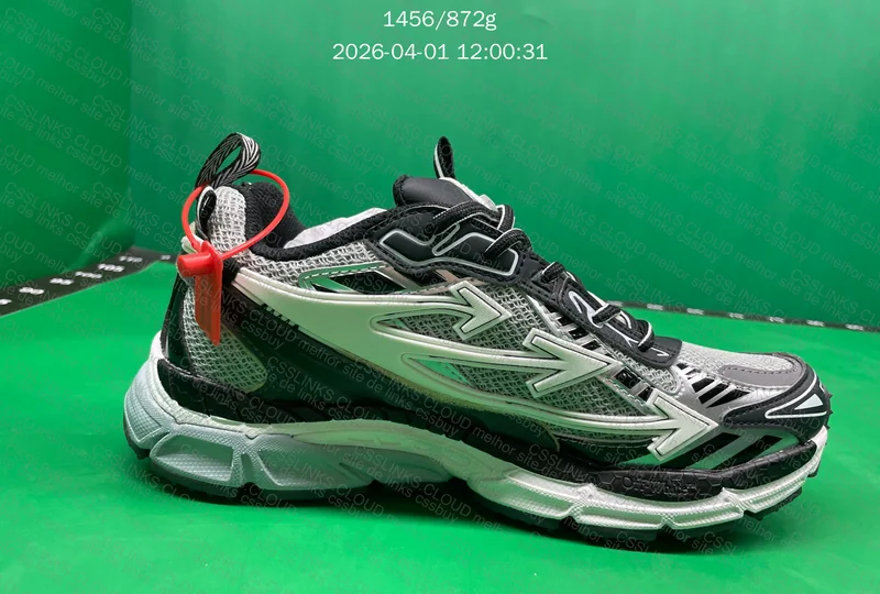 OFF-WHITE Be Right Back Grey Black 10