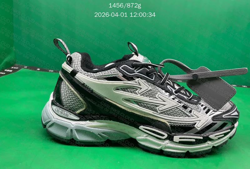 OFF-WHITE Be Right Back Grey Black 3