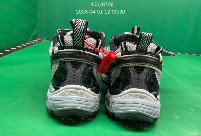OFF-WHITE Be Right Back Grey Black 9