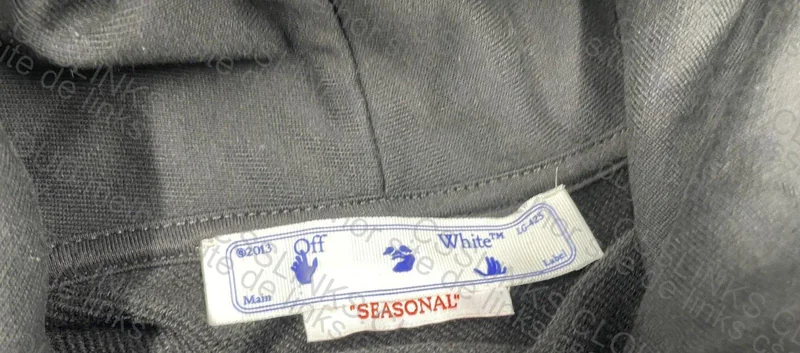 OFF WHITE HOODIE BLACK PURPLE 2