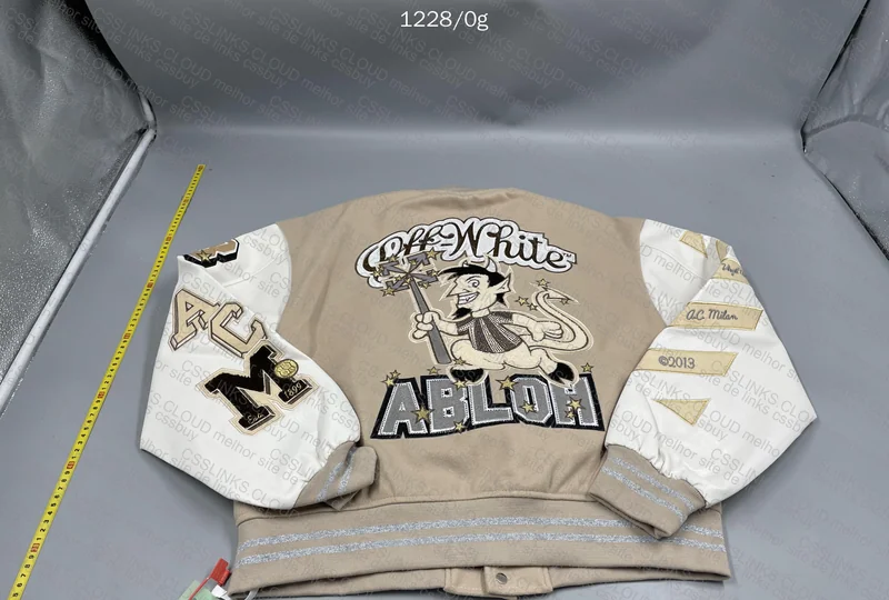 Off-White Milan Varsity Jacket 3