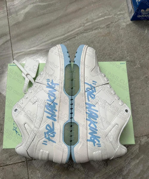 Off-White Out of Office 'For Walking - White Light Blue' 2