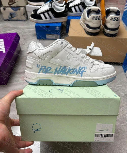 Off-White Out of Office 'For Walking - White Light Blue' 3