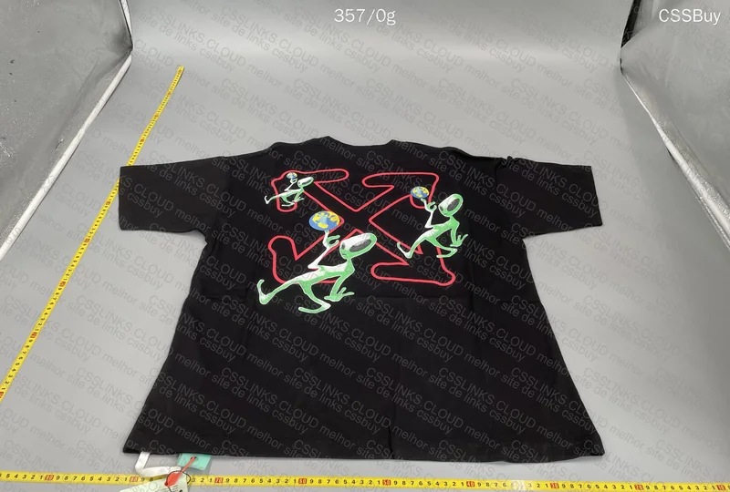 Off-White x Alien T-Shirt MC Cabelinho 3