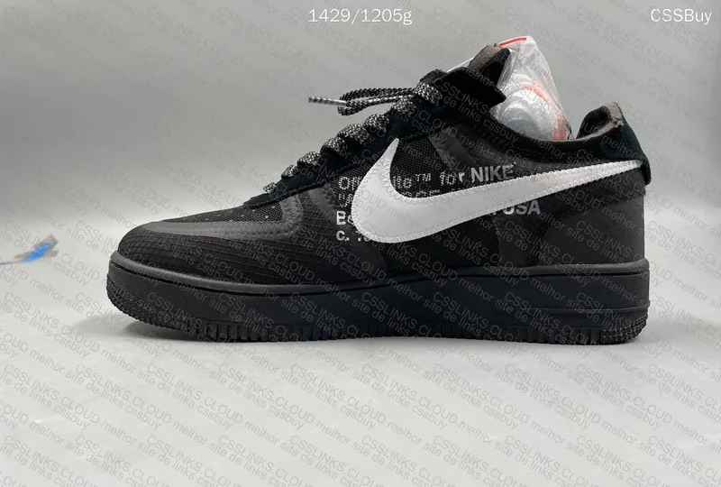 Off-White x Nike Air Force 1 Black