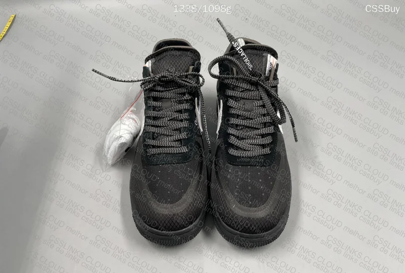 Off-White x Nike Air Force 1 Black 4
