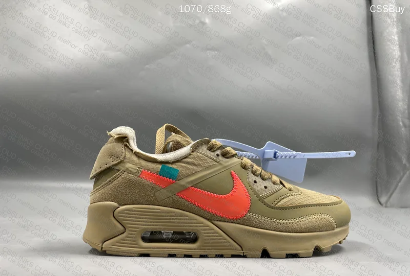 Off-White x Nike Air Max 90 Desert Ore 6