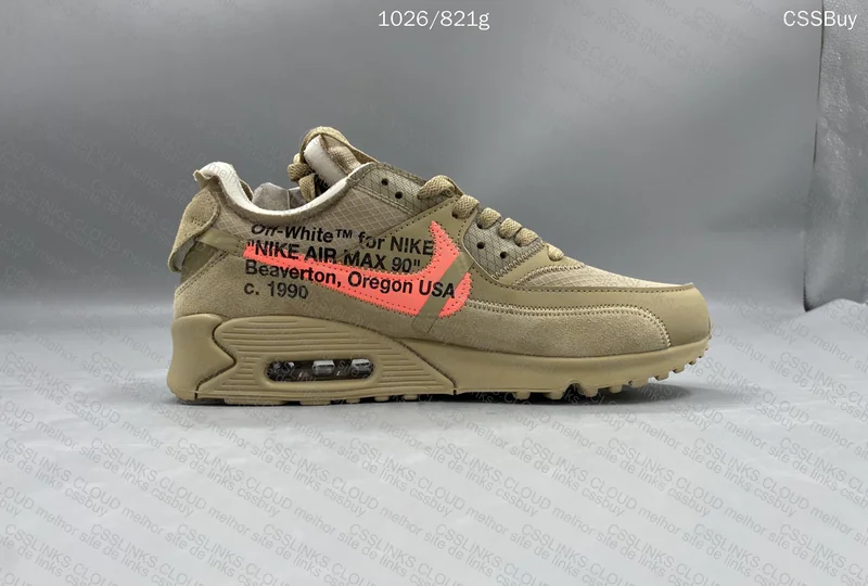 Off-White x Nike Air Max 90 Desert Ore 3