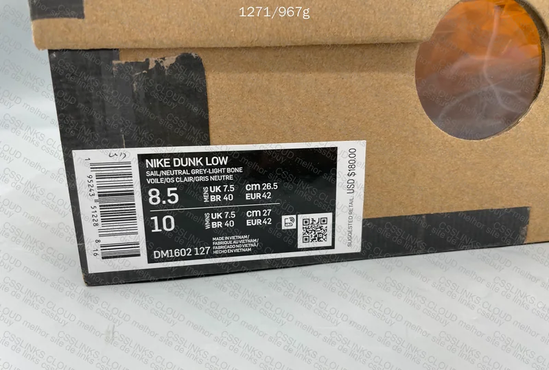 Off-White x Nike Dunk Low Lot 01 of 50