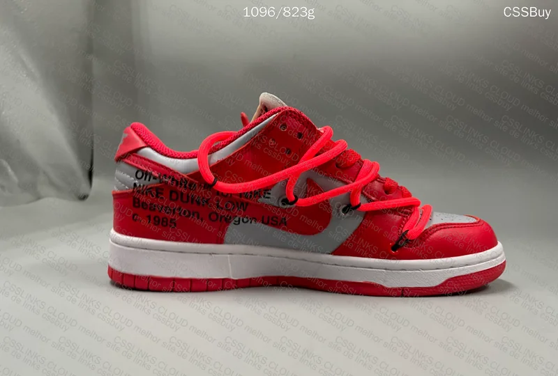 Off-White x Nike Dunk University Red