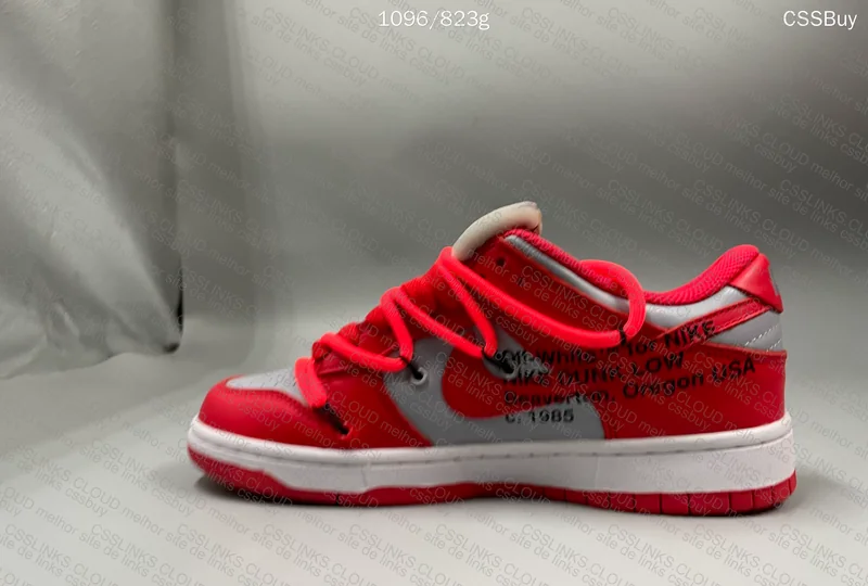Off-White x Nike Dunk University Red 2