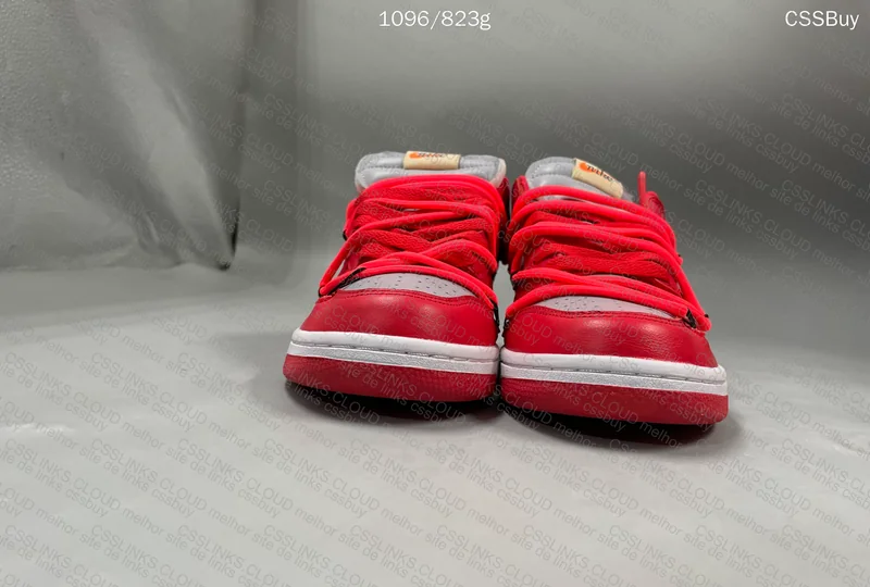 Off-White x Nike Dunk University Red 4