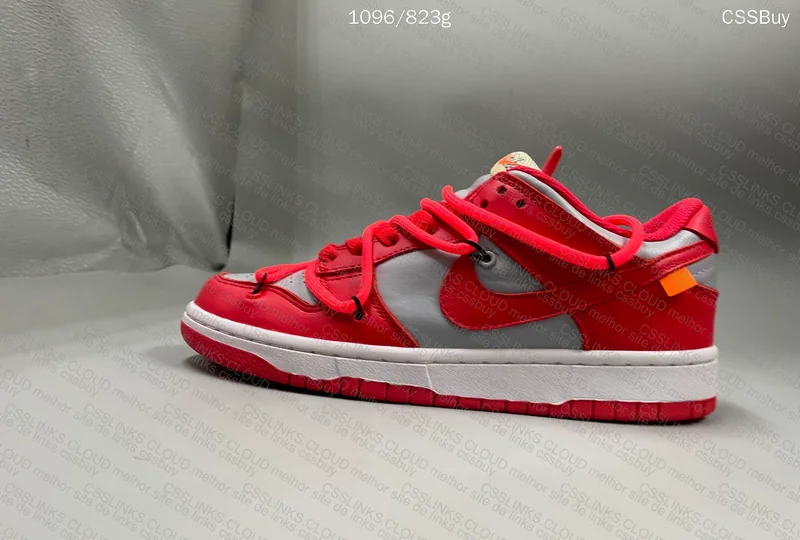 Off-White x Nike Dunk University Red 5