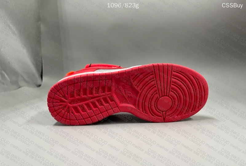 Off-White x Nike Dunk University Red 6