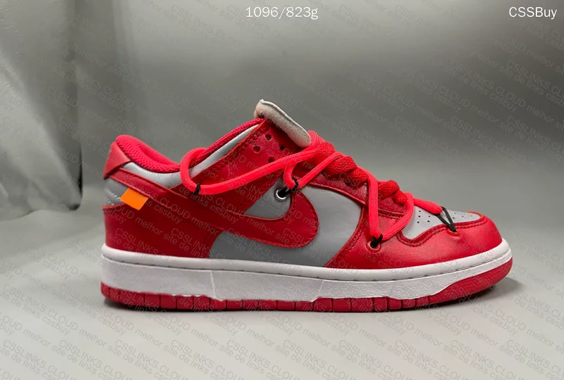Off-White x Nike Dunk University Red 9