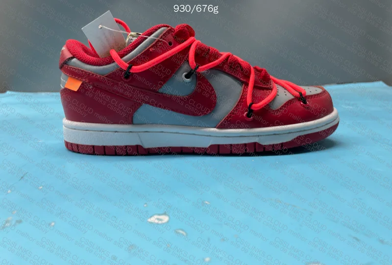 Off-White x Nike Dunk University Red