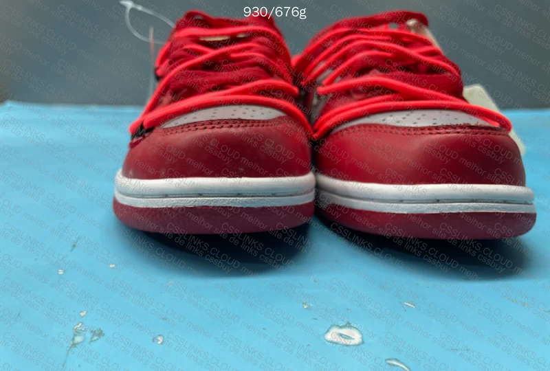 Off-White x Nike Dunk University Red 10