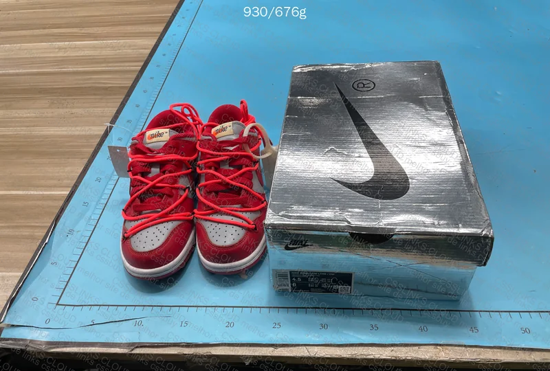 Off-White x Nike Dunk University Red 4
