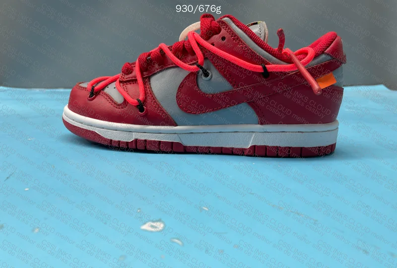 Off-White x Nike Dunk University Red 7